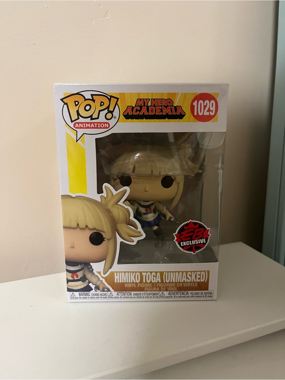 Funko Pop! My Hero Academia Himiko Toga Unmasked Blonde Vinyl Figure